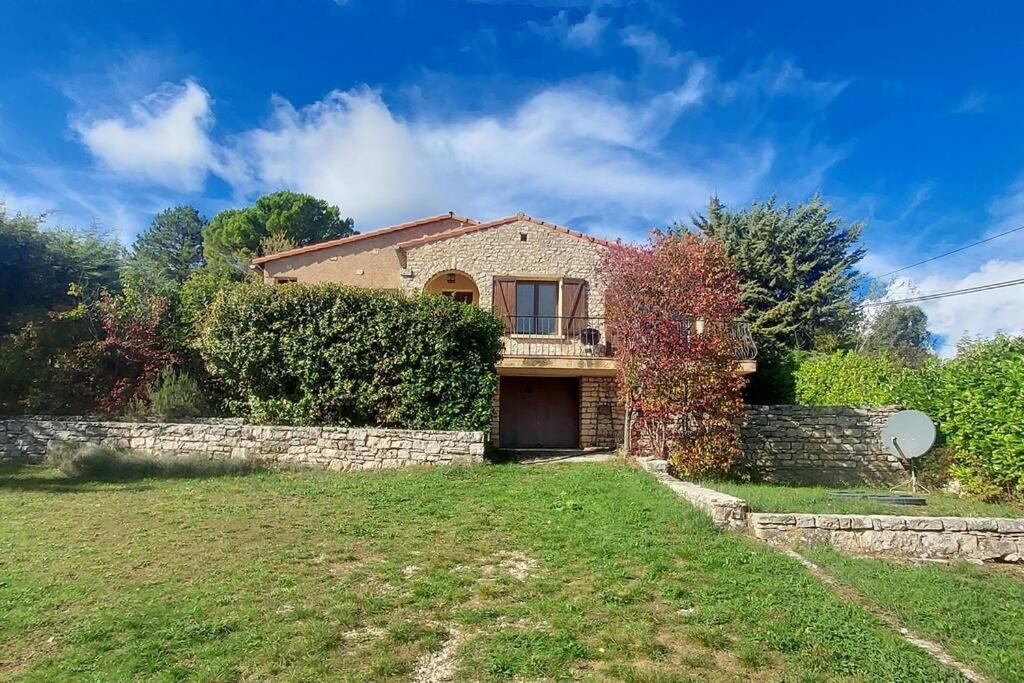 Villa Maison De Campagne 04 Vacheres Luberon 3 Chambres 8 Personnes Exteriör bild