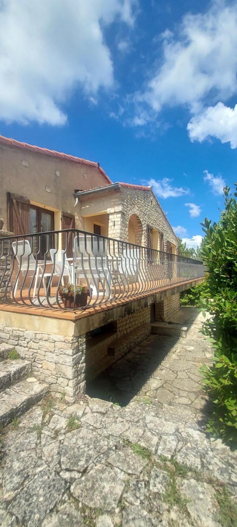 Villa Maison De Campagne 04 Vacheres Luberon 3 Chambres 8 Personnes Exteriör bild